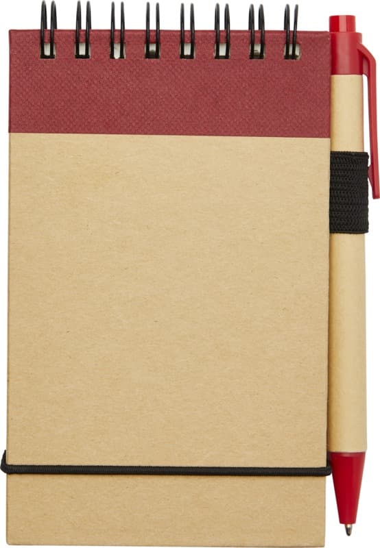 Zuse A7 recycled jotter notepad with pen 2