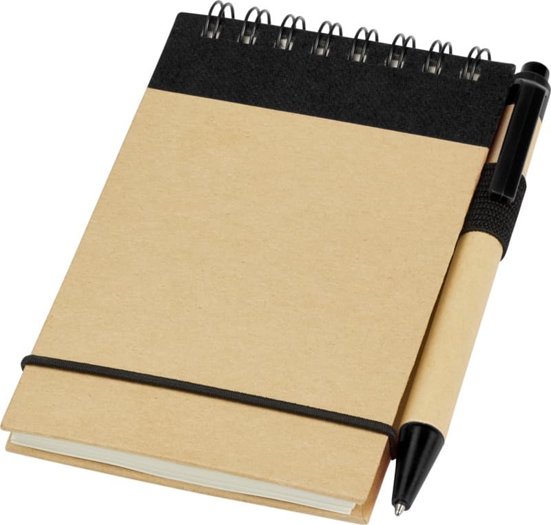 Zuse A7 recycled jotter notepad with pen 5