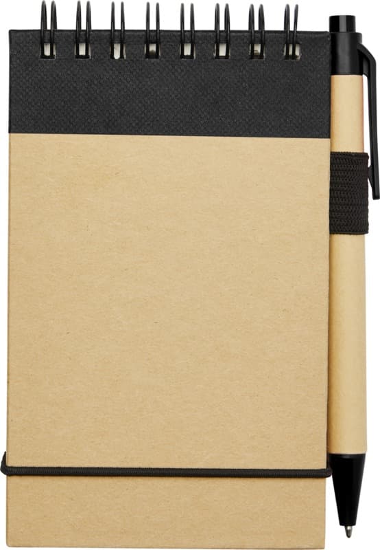 Zuse A7 recycled jotter notepad with pen 6