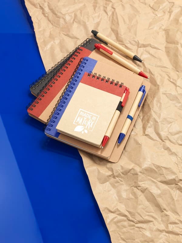 Zuse A7 recycled jotter notepad with pen 7