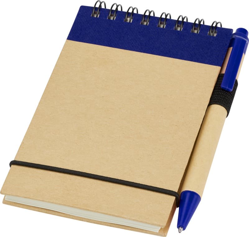 Zuse A7 recycled jotter notepad with pen 10