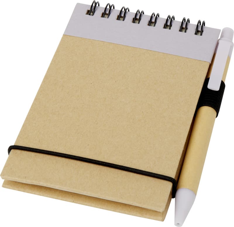 Zuse A7 recycled jotter notepad with pen 18