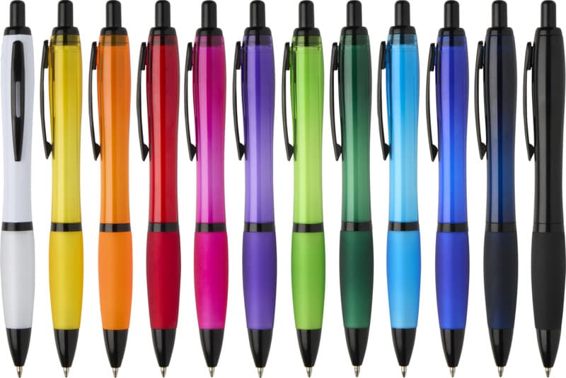 Nash recycled plastic ballpoint pen with black trims (black ink) 65