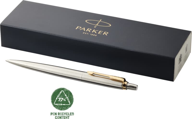 Parker Jotter SS ballpoint pen (blue ink) 1