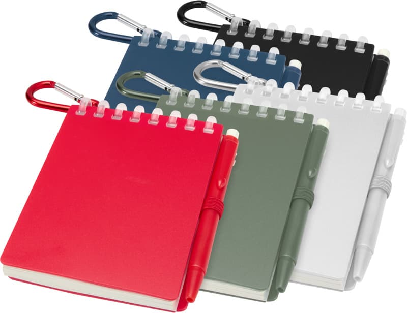 Lig Mini recycled outdoor soft cover notebook and ballpoint pen set (black ink) 7