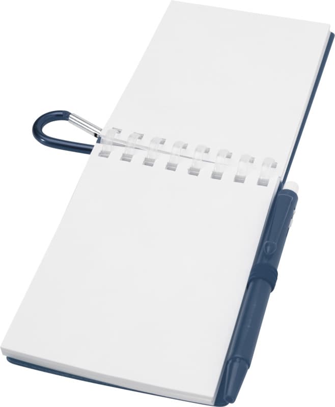 Lig Mini recycled outdoor soft cover notebook and ballpoint pen set (black ink) 12