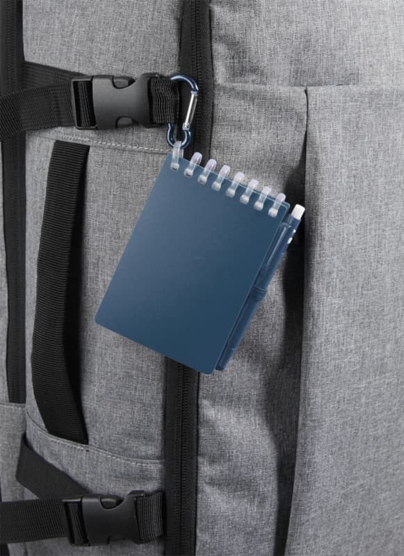 Lig Mini recycled outdoor soft cover notebook and ballpoint pen set (black ink) 13