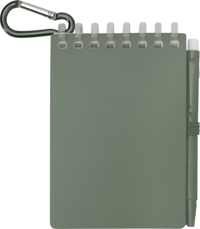 Lig Mini recycled outdoor soft cover notebook and ballpoint pen set (black ink) 18