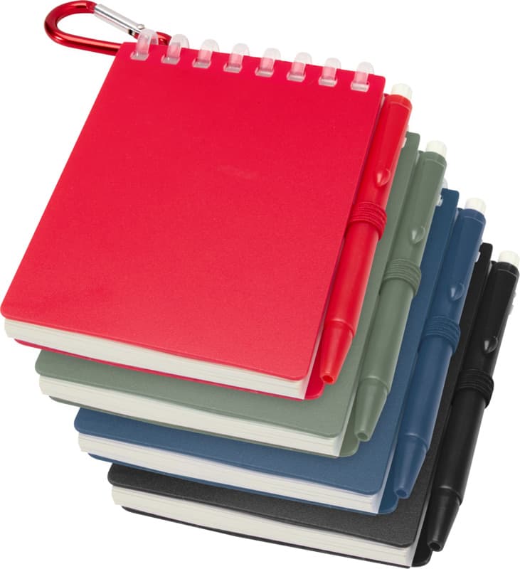 Lig Mini recycled outdoor soft cover notebook and ballpoint pen set (black ink) 23