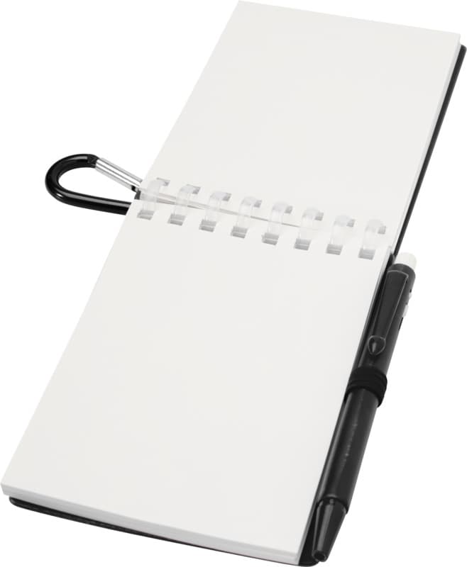 Lig Mini recycled outdoor soft cover notebook and ballpoint pen set (black ink) 28