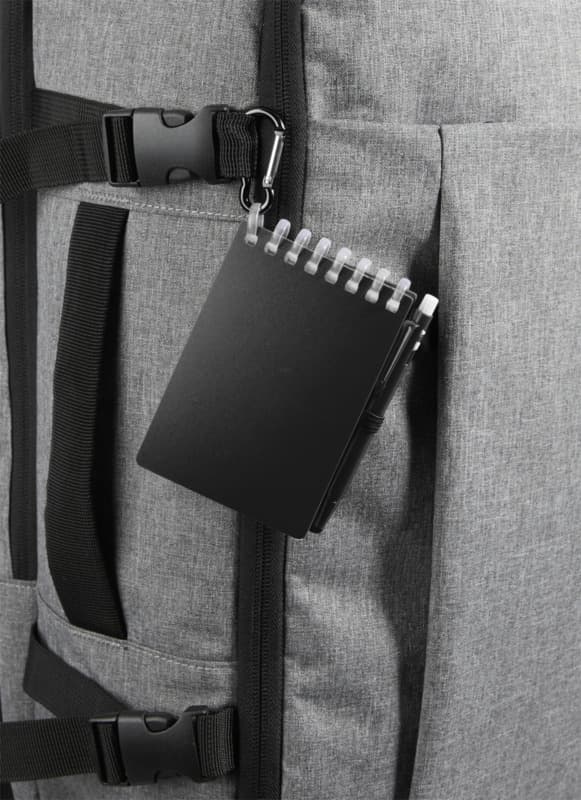 Lig Mini recycled outdoor soft cover notebook and ballpoint pen set (black ink) 29