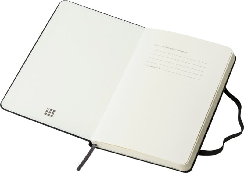 Moleskine Classic M hard cover notebook - ruled 4