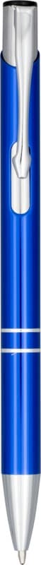 Moneta anodized aluminium click ballpoint pen (blue ink) 17