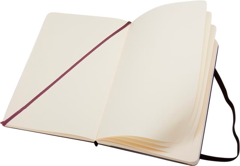Moleskine Classic L hard cover notebook - plain 6