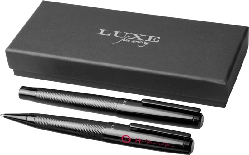 Gloss duo pen gift set (black ink) 8