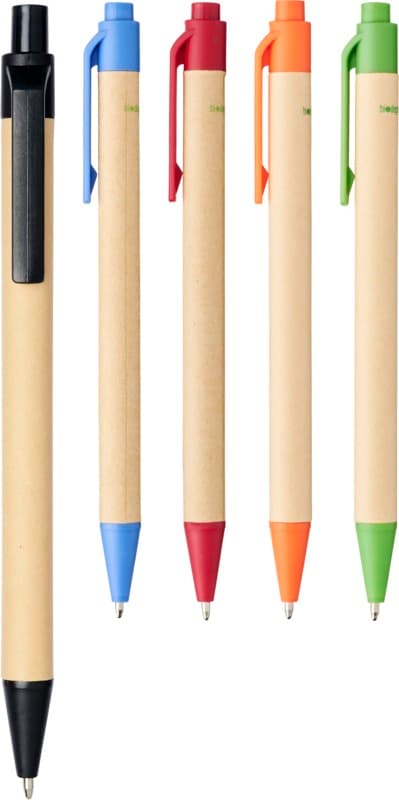 Berk recycled carton and corn plastic ballpoint pen (black ink) 23