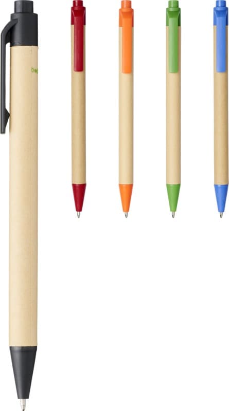 Berk recycled carton and corn plastic ballpoint pen (black ink) 31