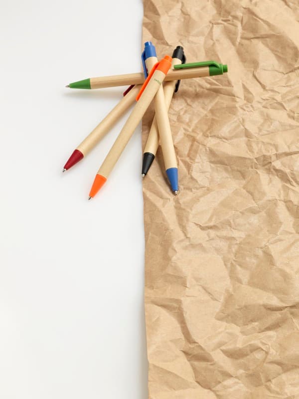 Berk recycled carton and corn plastic ballpoint pen (black ink) 38