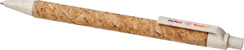 Midar cork and wheat straw ballpoint pen (black ink) 28