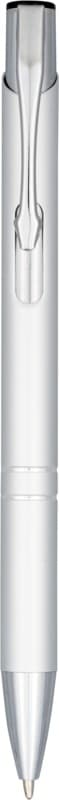 Moneta anodized aluminium click ballpoint pen (black ink) 22