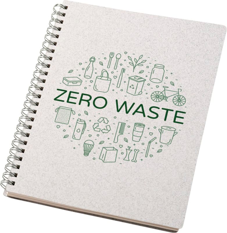 Bianco A5 size wire-o notebook 7