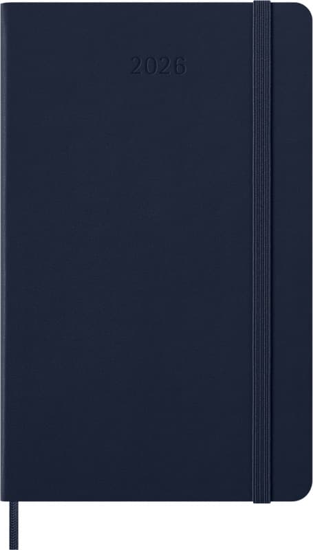 Moleskine hard cover 12 month L daily planner 8