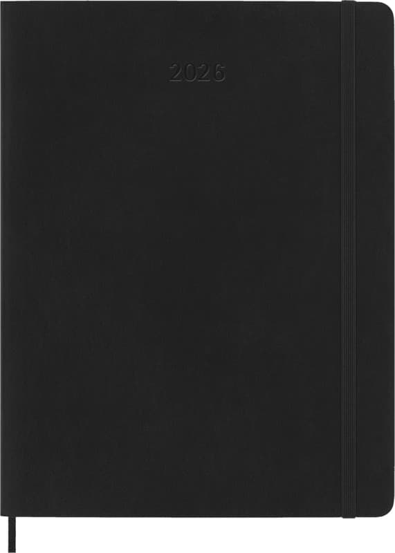 Moleskine soft cover 12 month weekly XL planner 8