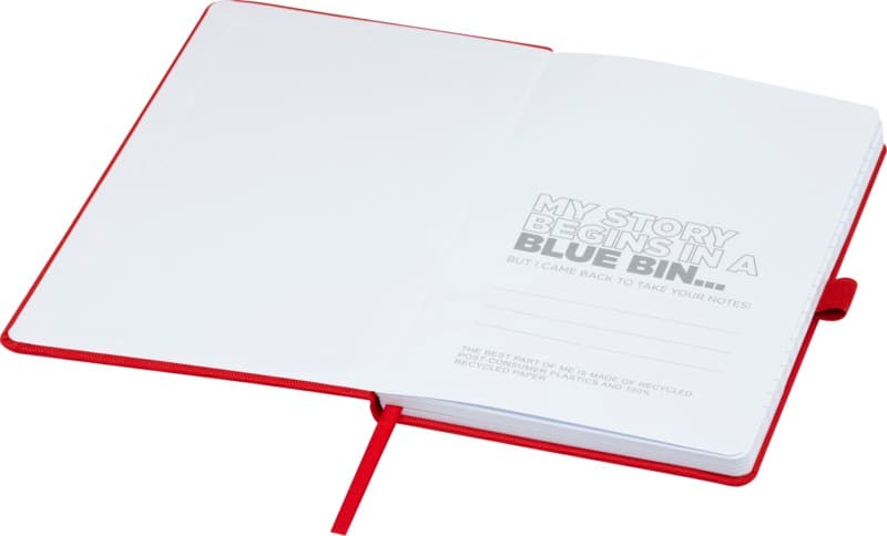 Honua A5 recycled paper notebook with recycled PET cover 28