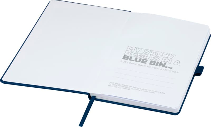 Honua A5 recycled paper notebook with recycled PET cover 37