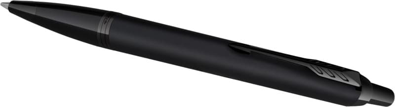 Parker IM achromatic ballpoint and rollerball pen set with gift box (black/blue ink) 3