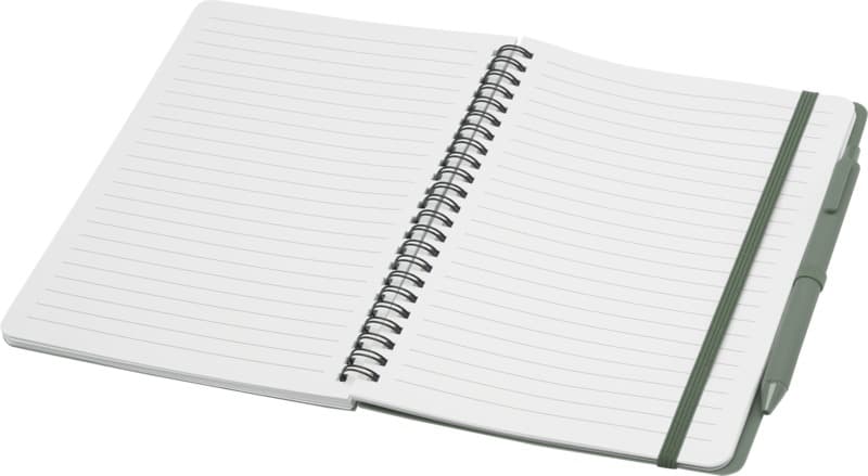 Thalaasa A5 ocean-bound hard cover notebook with ballpoint pen (black ink) 11