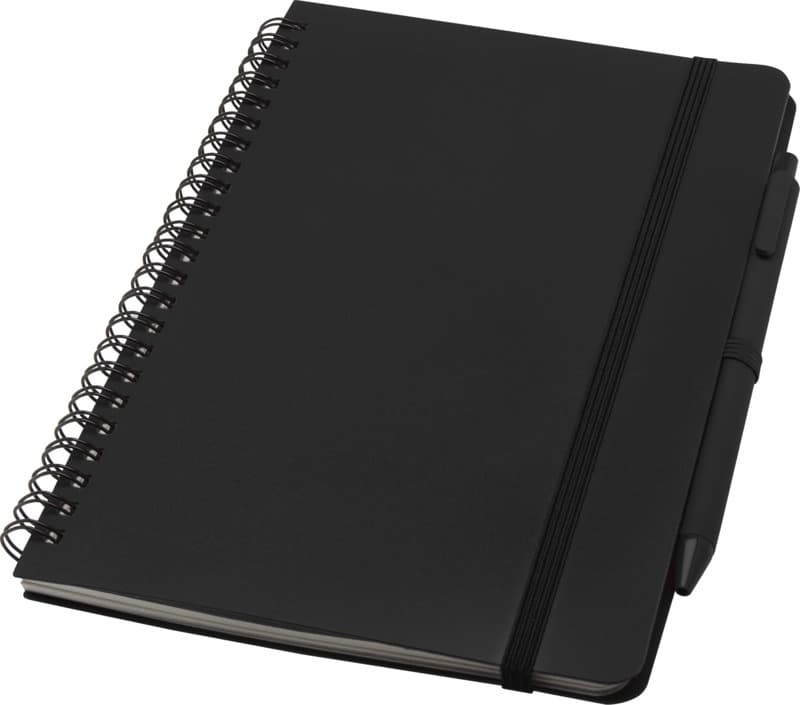 Thalaasa A5 ocean-bound hard cover notebook with ballpoint pen (black ink) 15