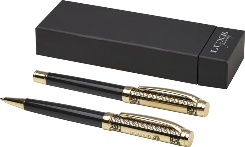 Legato ballpoint and rollerball pen set (blue ink) 9