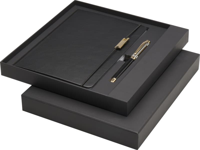 Legato A5 notebook and rollerball pen set (blue ink) 10