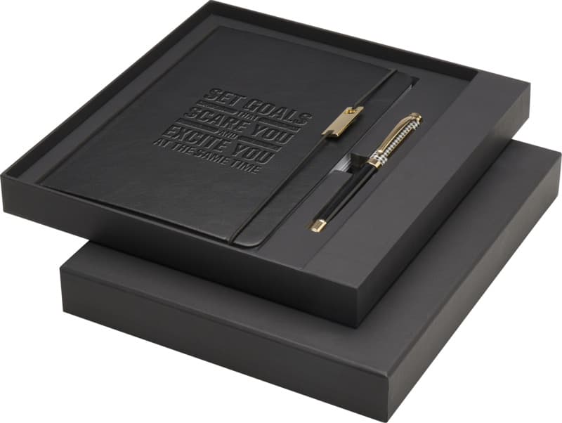 Legato A5 notebook and rollerball pen set (blue ink) 18