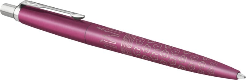 Parker Jotter SE Global Icons colour trim ballpoint pen (blue ink) 7