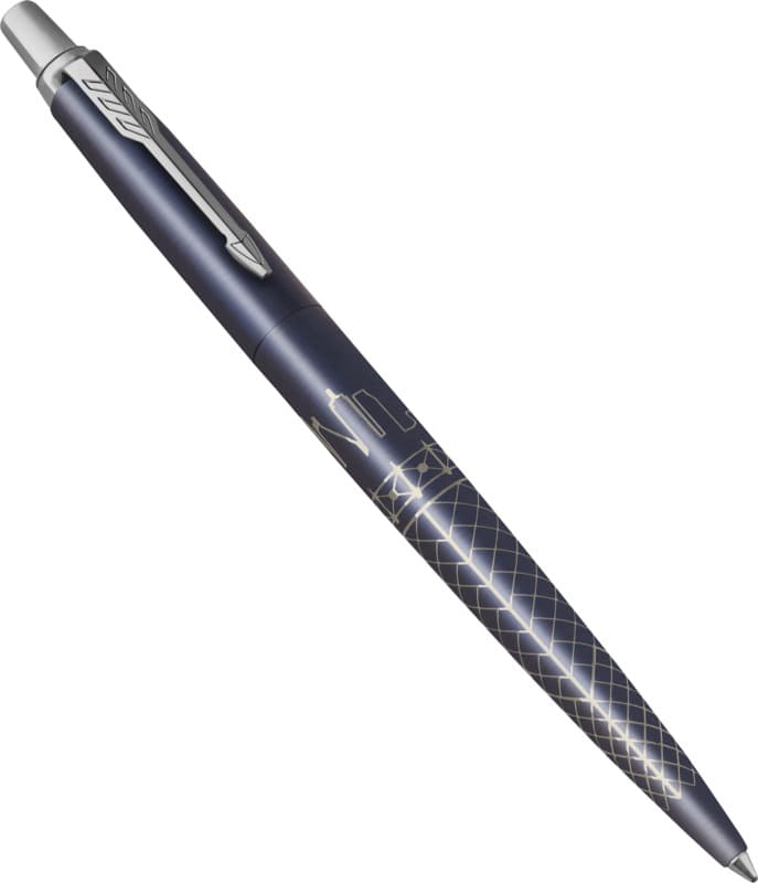 Parker Jotter SE Global Icons colour trim ballpoint pen (blue ink) 17