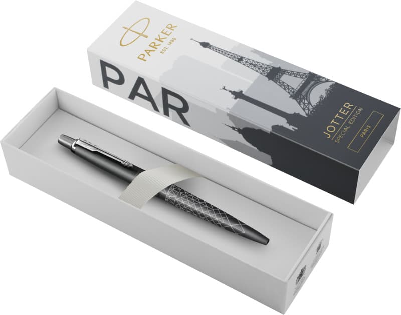 Parker Jotter SE Global Icons colour trim ballpoint pen (blue ink) 33