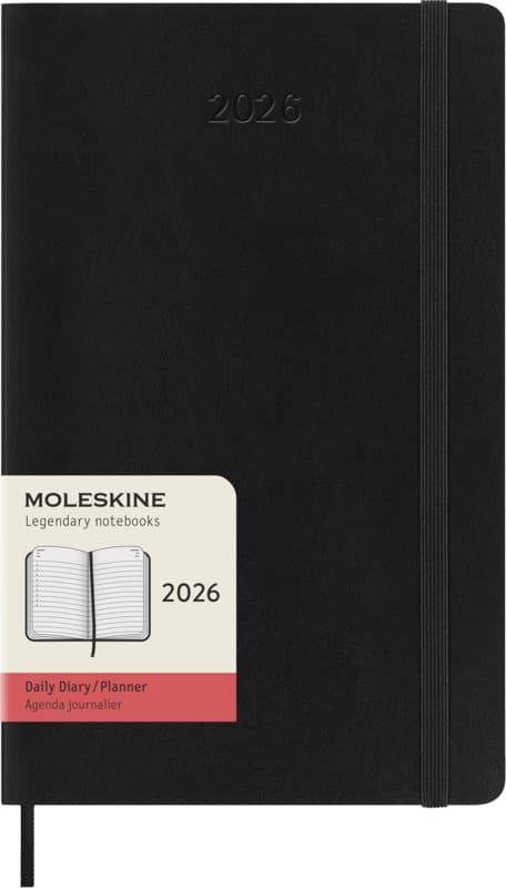Moleskine soft cover 12 month L daily planner 1