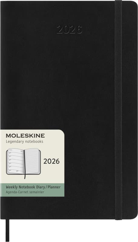 Moleskine soft cover 12 month weekly L planner 1