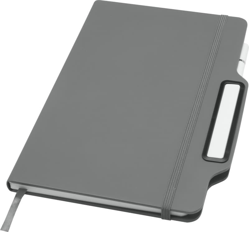 Nexus A5 hard cover notebook with pen and pencil combo (black ink) 19