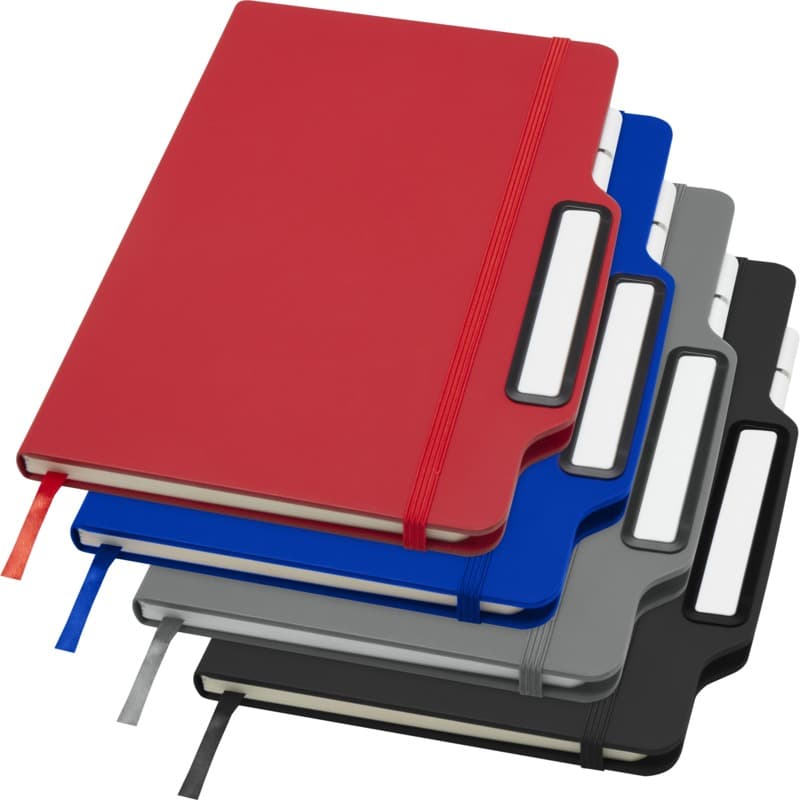 Nexus A5 hard cover notebook with pen and pencil combo (black ink) 26