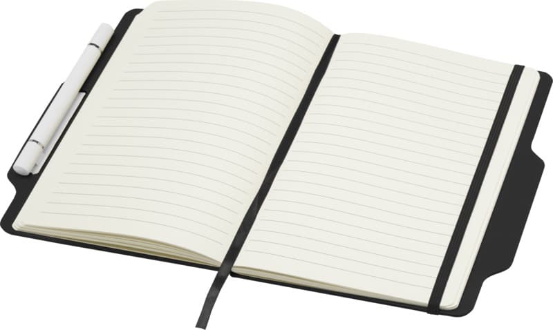 Nexus A5 hard cover notebook with pen and pencil combo (black ink) 31