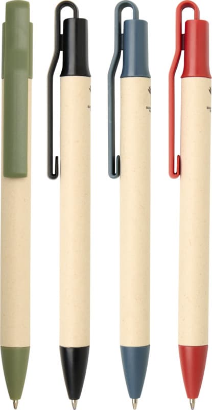 Liliana sugarcane paper ballpoint pen (blue ink) 5