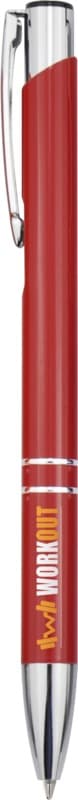 Moneta recycled aluminium ballpoint pen (blue ink) 18