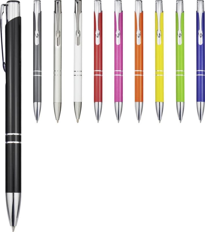 Moneta recycled aluminium ballpoint pen (blue ink) 34