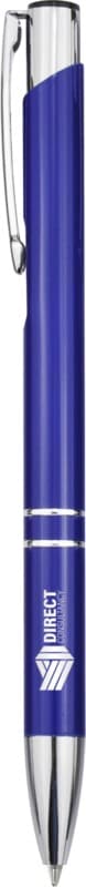 Moneta recycled aluminium ballpoint pen (blue ink) 35