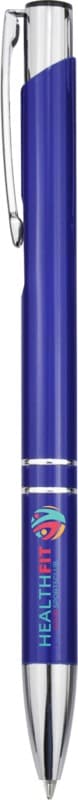 Moneta recycled aluminium ballpoint pen (blue ink) 36