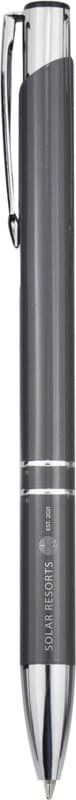 Moneta recycled aluminium ballpoint pen (blue ink) 47