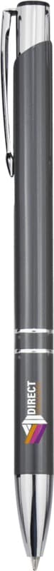 Moneta recycled aluminium ballpoint pen (blue ink) 48